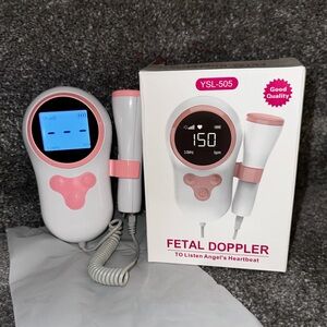 Pink Fetal Doppler device